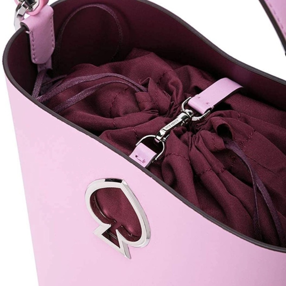 SOLD ♠️Host Pick♠️Kate Spade Suzy Small Bucket Bag in Pink - Picture 3 of 16